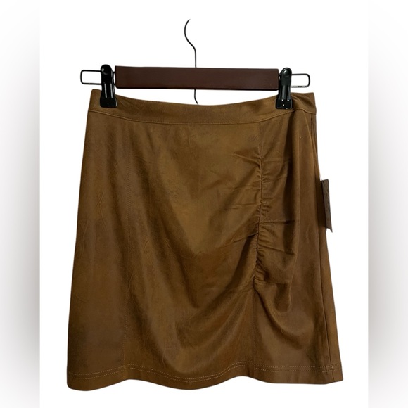 Free People suede mini skirt NWT - Picture 2 of 11